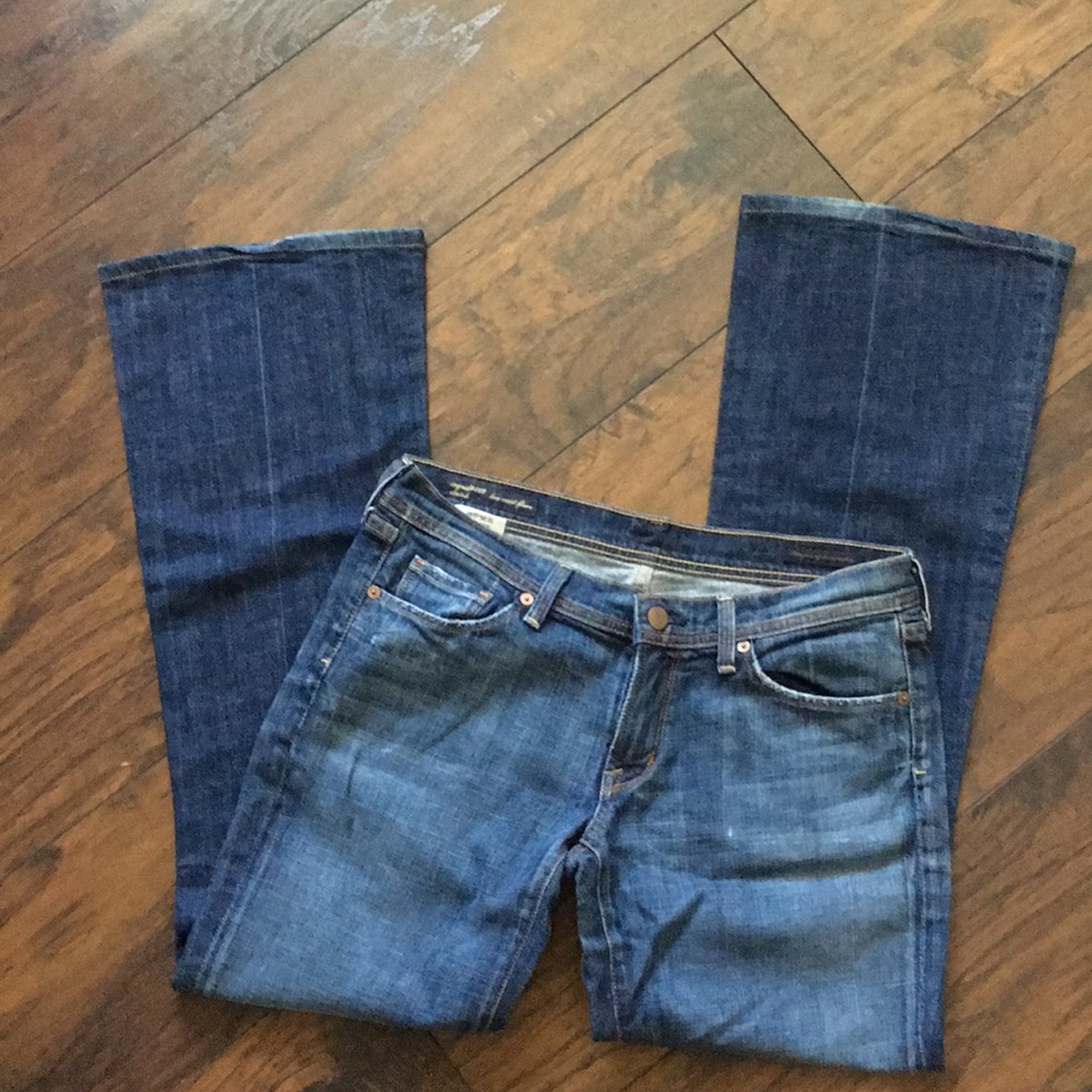 Citizens of humanity low waist flare jeans sz 30